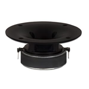 goldwood sound 100 watts 8ohm silk dome speaker tweeter black (gt-520)