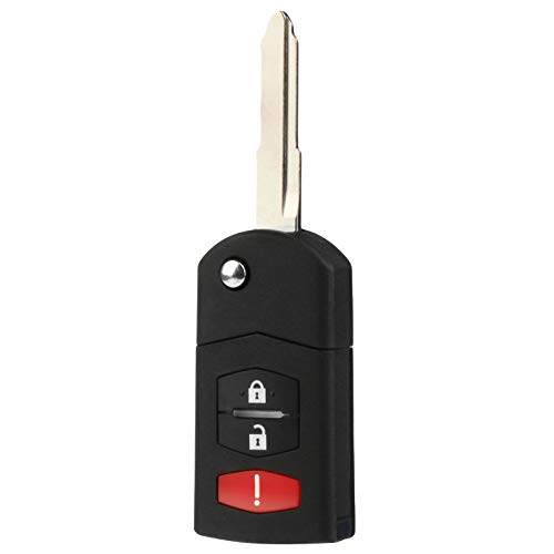 Key Fob fits Mazda 2 / Mazda 5 / CX-7 / CX-9 Flip Keyless Entry Remote (BGBX1T478SKE125-01)