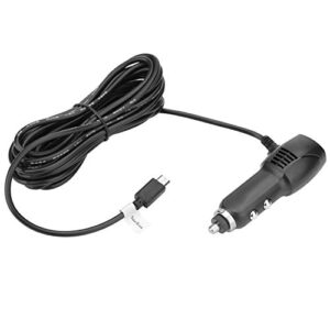 dash cam charger micro usb, car charger with usb port compatible with yi, roav and most other dash cameras, sat navs, other android devices. (11.5ft)