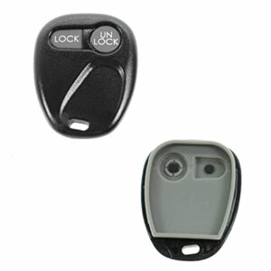 Keyless Entry Remote Fob Case and Insert for Cadillac Chevy Pontiac Saturn