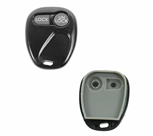 Keyless Entry Remote Fob Case and Insert for Cadillac Chevy Pontiac Saturn