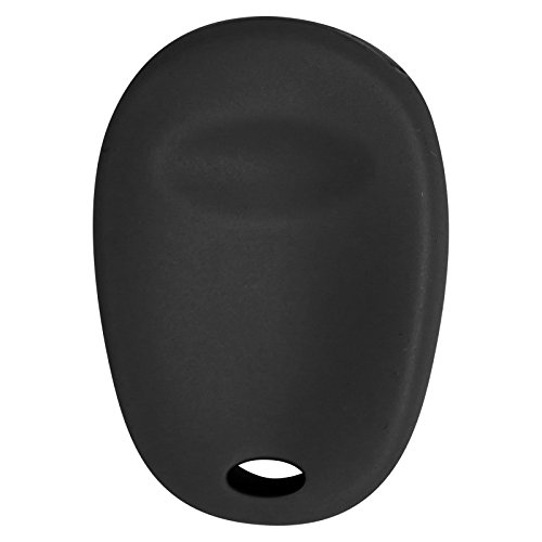 Keyless2Go Replacement for New Silicone Cover Protective Case for 4 Button Remote Key Fobs with FCC GQ43VT20T - Black - (2 Pack)