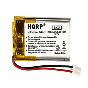 HQRP Battery Compatible with Viper 7752V 7351V, Clifford 7752X 7351X, Python 7752P 7351P 7754P Remote Control Key Fob Car Engine Starter