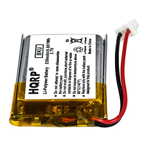 HQRP Battery Compatible with Viper 7752V 7351V, Clifford 7752X 7351X, Python 7752P 7351P 7754P Remote Control Key Fob Car Engine Starter