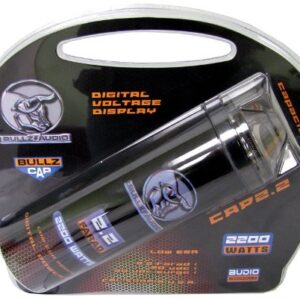 BULLZ AUDIO 2200 Watt 12 Volt BCAP Digital Car Power 2.2 Farad Capacitor