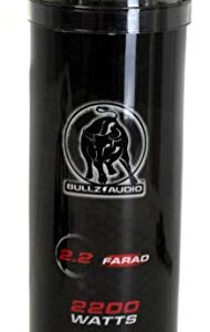 BULLZ AUDIO 2200 Watt 12 Volt BCAP Digital Car Power 2.2 Farad Capacitor