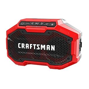 craftsman v20 bluetooth speaker, tool only (cmcr001b) , red