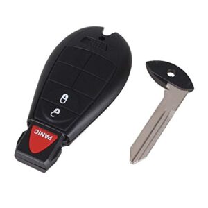 BESTHA Car Key Fob Replacement Keyless Entry Remote Fobik GQ4-53T for 2013-2018 Dodge Ram 1500 2500 3500