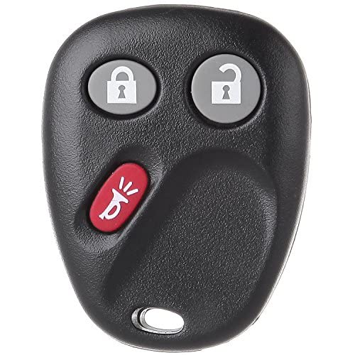 ECCPP Replacement for Keyless Entry Remote Key Fob for Cadillac Escalade for Hummer H2 for Pontiac Torrent for Saturn Vue for GMC Sierra Yukon Series LHJ011 (Pack of 1)