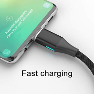 NetDot Magnetic Charging Cable, 3in1 Gen10 3 Pack (6.6ft) Max 18W Fast Charging Magnetic Phone Charger and Data Transfer Magnetic Charger for Micro USB, USB-C/Type C and I-Product