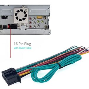 Yuacdky Radio Wiring Harness for Pioneer/Premier DVD Nav Radio Nav Radio DEH-X6700BT DEH-X4700BT DEH-X2700UI DEH-X5700HD