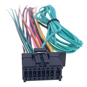 Yuacdky Radio Wiring Harness for Pioneer/Premier DVD Nav Radio Nav Radio DEH-X6700BT DEH-X4700BT DEH-X2700UI DEH-X5700HD