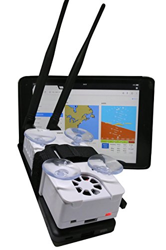 Stratux ADS-B Dual Band Receiver Aviation Weather and Traffic - External WAAS GPS, AHRS, Battery Pack, Suction Mount, Antennas, SDR