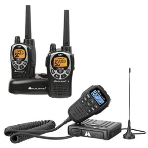 midland gxt1000vp4 + mxt275 two-way radio bundle – perfect for overlanding, off-roading, pro-level farming and agriculture