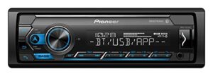 pioneer mvh-s322bt amazon alexa, pioneer smart sync, bluetooth, android, iphone – audio digital media receiver