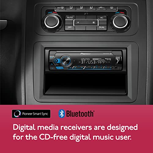 Pioneer MVH-S322BT Amazon Alexa, Pioneer Smart Sync, Bluetooth, Android, iPhone - Audio Digital Media Receiver