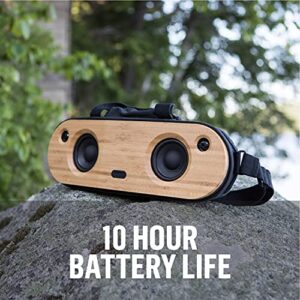 House of Marley Bag of Riddim 2: Portable Speaker with Wireless Bluetooth Connectivity, 10 Hours of Indoor/Outdoor Playtime, and Sustainable Materials