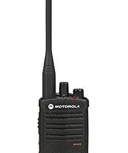 Motorola RDU4100 Business Two-Way Radios with HKLN4606 Speaker Mics 6-Pack RDU4100 Bundle,Black