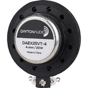 dayton audio daex25vt-4 vented 25mm exciter 20w 4 ohm