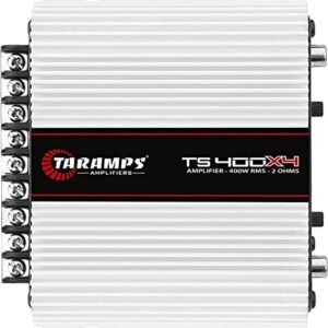 Taramps TS400X4 Full Range 2 Ohm 4 Channel 400W Class D Car Audio Amplifier