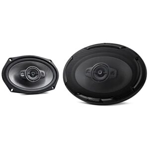 kenwood kfc-d691 6×9 inch 4-way 600 watt peak power performance series car audio speakers
