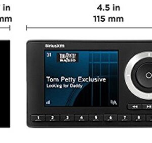 SiriusXM Onyx Plus Satellite Radio w/ Vehicle Kit, Enjoy SiriusXM Through your Existing Car Stereo for as Low as $5/month + $60 Service Card with Activation