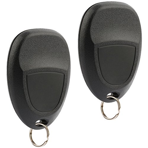 Key Fob Keyless Entry Remote fits Chevy Cobalt Malibu/Buick Allure Lacrosse/Pontiac G5 G6 Grand Prix Solstice/Saturn Aura Sky (fits Part # 15252034), Set of 2