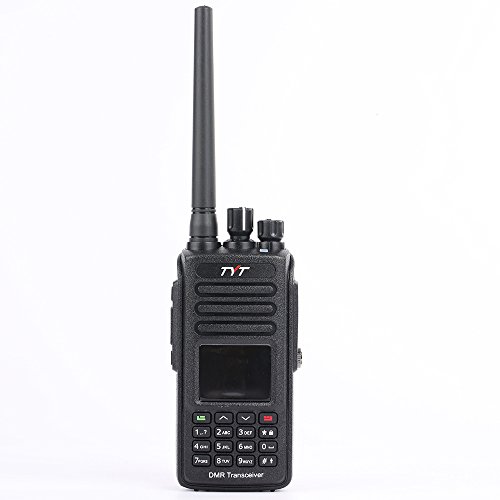 TYT MD-UV390 Dual Band VHF UHF DMR Radio W/GPS Waterproof Dustproof IP67 Walkie Talkie w/Free Cable