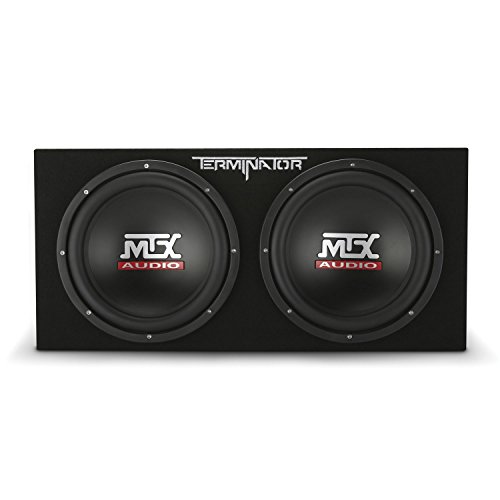 MTX Audio Terminator Series TNE212D 1,200-Watt Dual 12-Inch Sub Enclosure