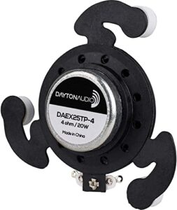 dayton audio daex25tp-4 tripod 25mm exciter 20w 4 ohm