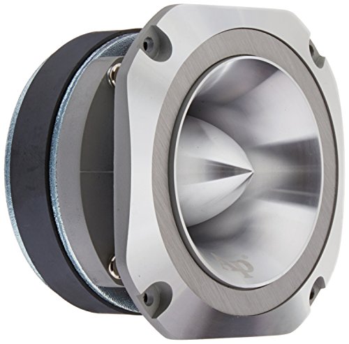 Audiopipe 400W MAX Aluminum Tweeter(Sold Each) Diamond Chrome Cutting Finish, Black