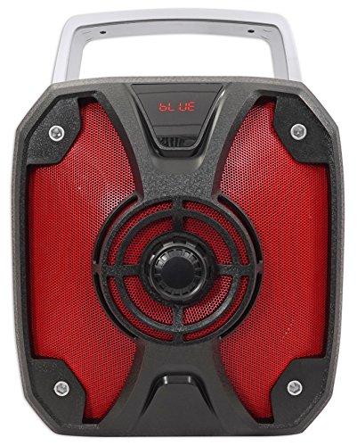 Rockville ROCKBOX 6.5" 100 Watt Portable Rechargable Bluetooth Speaker w USB/SD, Black, 6.5"