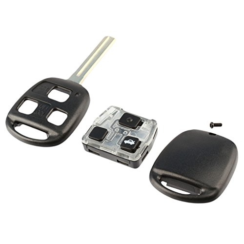 Key Fob Keyless Entry Remote Shell Case & Pad fits ES300 ES330 GS300 GS400 GS430 IS300 LS400 LS430 SC430