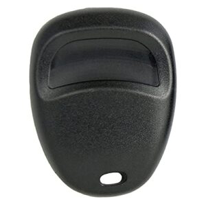 Keyless2Go Replacement for New Shell Case and 3 Button Pad for Remote Key Fob FCC KOBLEAR1XT KOBUT1BT - Shell ONLY