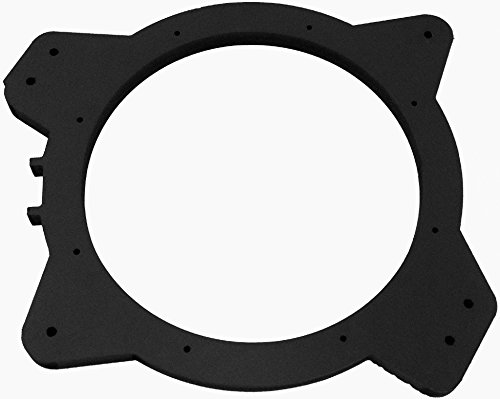 Subwoofer Speaker Adapter Spacer Rings - Fits 2008-2013 Toyota Highlander (with JBL) - for Kicker 8" Subwoofer