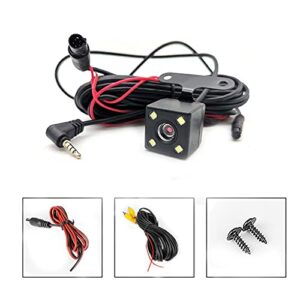 signmeili Reverse Rear View Camera 5 Pin HD Car Rear View Camera，Reverse Night Vision Video Camera，170 Degrees Wide View for RVs Trucks Trailers Campers