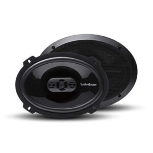 Rockford Fosgate P1694 Punch 6"x9" 4-Way Coaxial Full Range Speakers - Black (Pair)