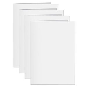 4 pack, inventiv 30 second recordable diy greeting card, voice recorder module, blank white/apply custom design artwork