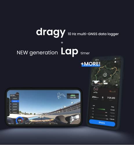 dragy 10Hz GPS Based Performance Meter, 10Hz GPS Laptimer (DRG69)