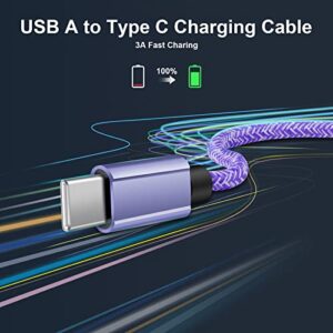 Android Charging Cable Samsung Phone Charger Fast Charging Cord USB Type C Cable Charger Fast Charge 6FT for Samsung Galaxy S23 Ultra/S22 /S21/S10/S9/A14/A13 5G/A03s/A01/A11/A12/A20/A23/A50/A51/A52