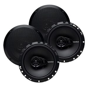 4 new rockford fosgate r165x3 6.5″ 180w 3 way car audio coaxial speakers stereo