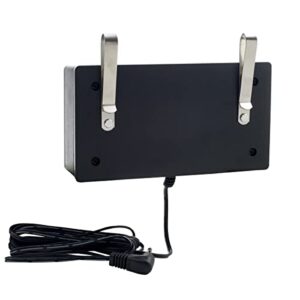 RoadPro RP-160 6 Watt Visor Mount Twin CB Extension Speaker, Black, 3 Inch x 5-1/2 Inch