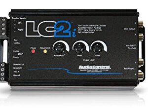 AudioControl LC2i 2 Channel Line Out Converter with AccuBASS and Subwoofer Control