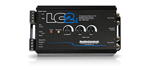 AudioControl LC2i 2 Channel Line Out Converter with AccuBASS and Subwoofer Control