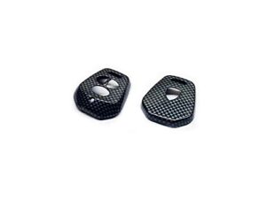 ghxsport gloss carbon fiber pattern hard plastic remote key cover protection case for porsche 996/986 three-button remote key