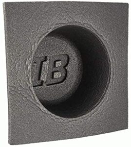 installbay – acoustic speaker baffles 6 inch shallow round lg frame -pair (ibbaf62)