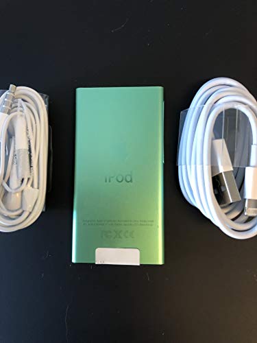 M-Player iPod Nano 7th Generation 16gb Green (Generic Headset and Charging Cord) Packaged in Plain White Box