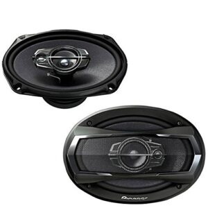 pioneer ts-a6976s a series 6″ x 9″ 550 watts max 3-way car speakers pair with carbon and mica reinforced injection molded polypropylene (impp) cone construction