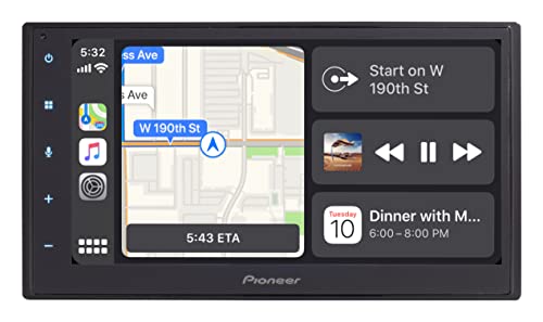 Pioneer Car Electronics DMH-W2770NEX 6.8" Amazon Alexa When Paired with Pioneer Vozsis App, Android Auto, Apple CarPlay, Bluetooth, SiriusXM-Ready – Multimedia Digital Media Receiver, Black