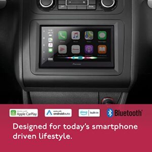 Pioneer Car Electronics DMH-W2770NEX 6.8" Amazon Alexa When Paired with Pioneer Vozsis App, Android Auto, Apple CarPlay, Bluetooth, SiriusXM-Ready – Multimedia Digital Media Receiver, Black